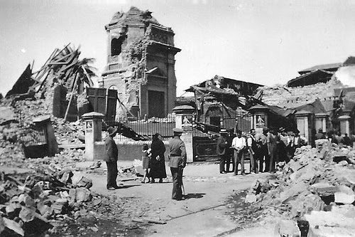 Afiche de "Conoce más sobre el terremoto de Chillán 1939 con este documental"