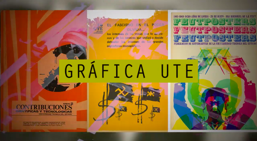 Afiche de "Descubre el Archivo Patrimonial del Taller Gráfico de la Universidad Técnica del Estado"