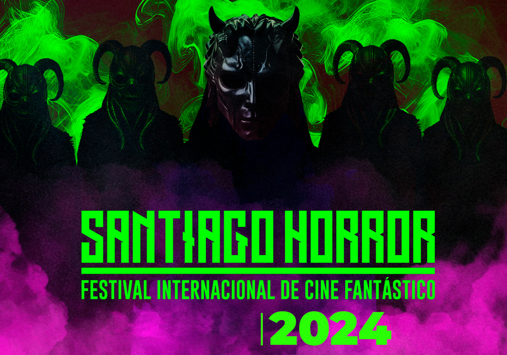 Afiche del evento "Festival Internacional de Cine Fantástico, Santiago Horror Fest 2024"