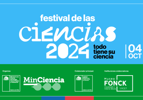 Afiche del evento "¿Te interesan los insectos?: Museo Fonck te invita a formar parte del Festival de la Ciencia 2024"