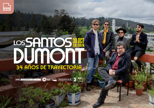 Afiche del evento "Los Santos Dumont"