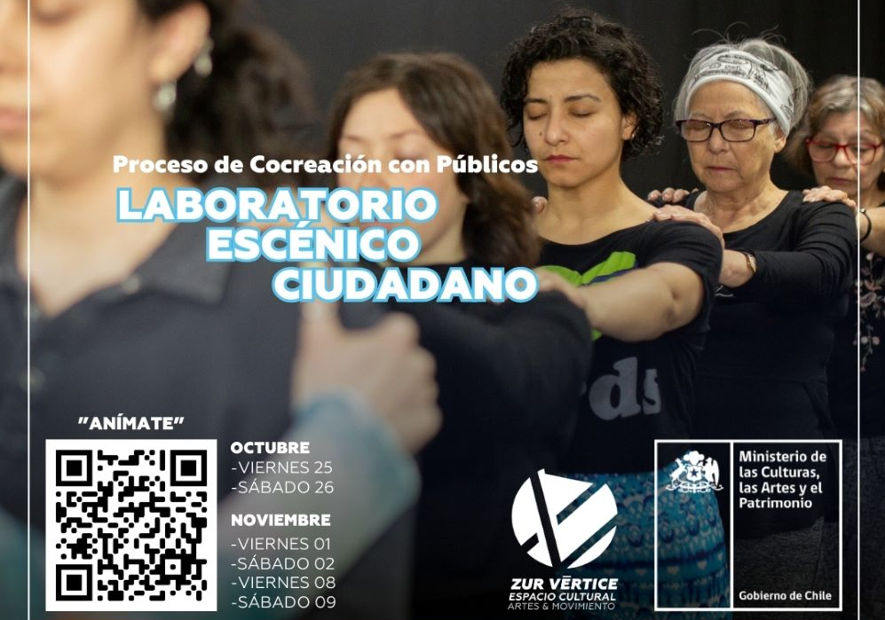 Afiche del evento "Laboratorio de Co-creación Ciudadana 2024"