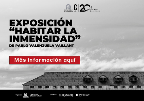 Afiche del evento "Exposición: Habitar La Inmensidad"