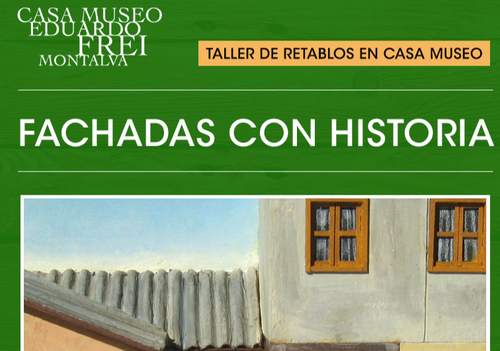 Afiche del evento "Taller de Retablos"