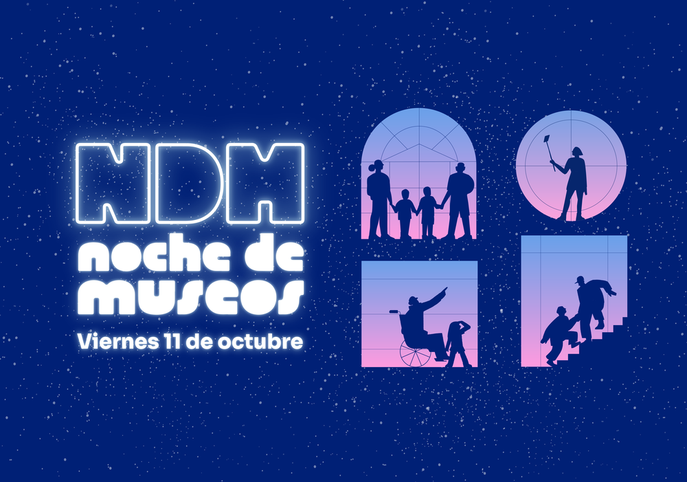 Afiche del evento "Noche de Museos 2024"