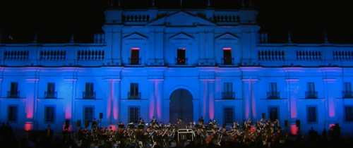 Afiche de "Violeta en los Balcones. Concierto homenaje por los 100 años de Violeta Parra"