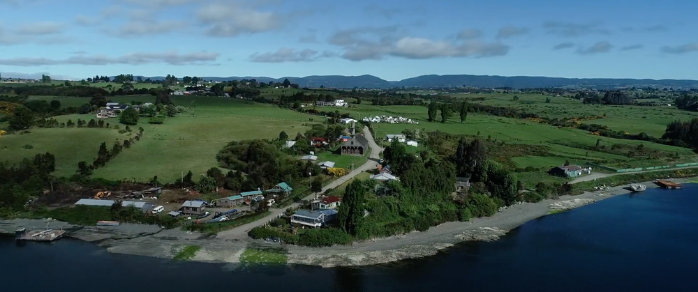 Afiche de "Conoce la historia de las Iglesias de Chiloé como Patrimonio Mundial"